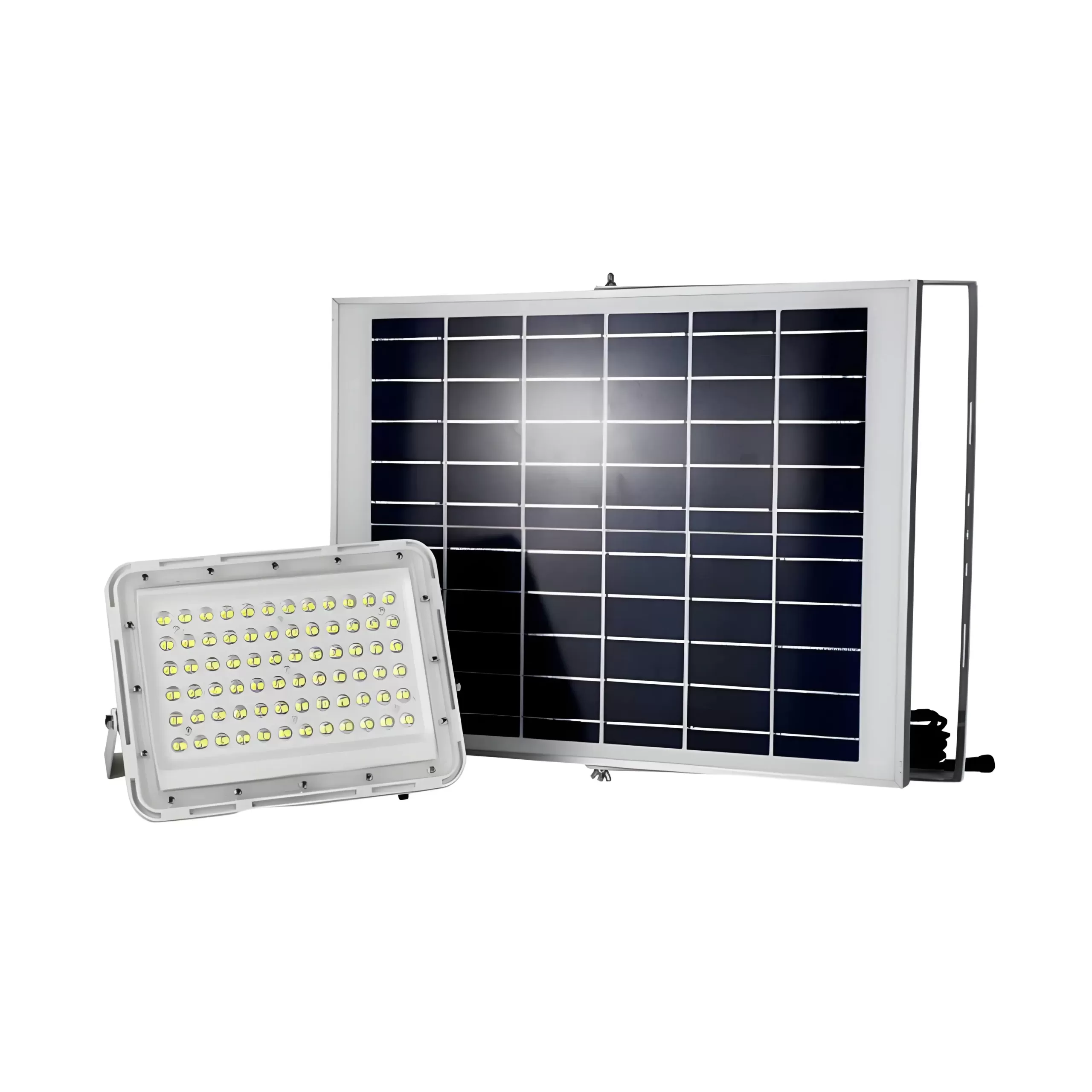 Projecteur solaire LED 200W - Faisceau lumineux large et puissant