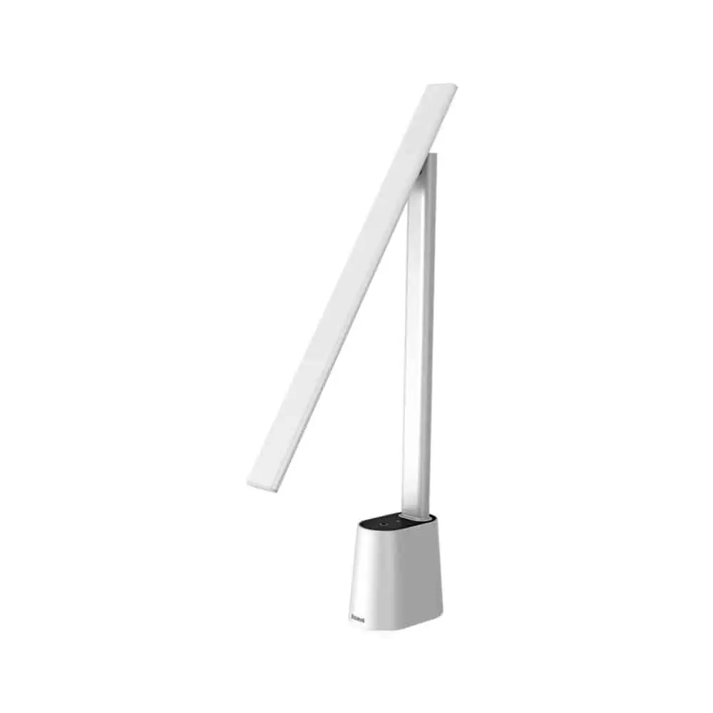 Lampe de bureau rechargeable avec tête amovible magnétique – coloris blanc, Lampes de bureau